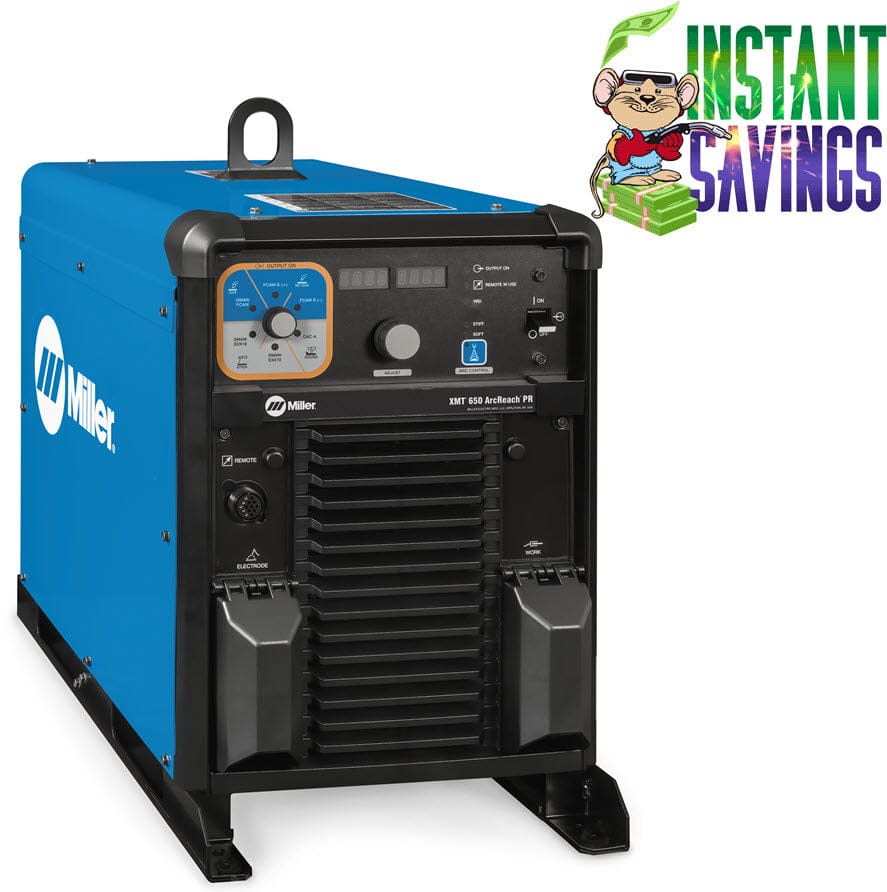 Miller Welders Miller XMT 650 ArcReach Polarity Reversing Multiprocess Welder 907822
