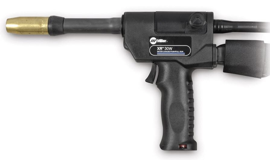 Miller XR 30W water cooled push pull welding gun