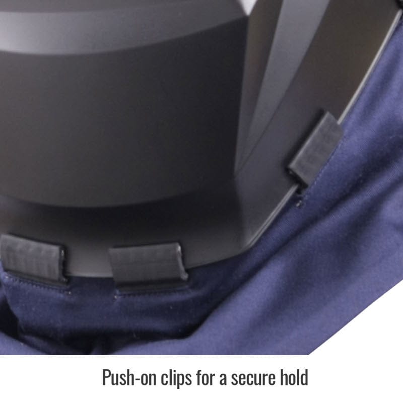 Black Stallion Welding Helmet Accessories Black Stallion FR Wrap Around Welding Helmet Bib AH2140-NS