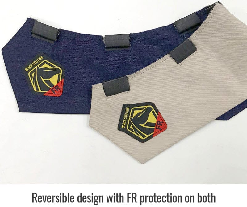 Black Stallion Welding Helmet Accessories Black Stallion FR Wrap Around Welding Helmet Bib AH2140-NS