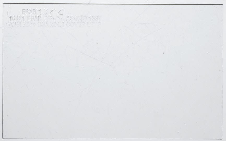 ESAB Welding Helmet Accessories ESAB Savage A50 Lux Clear Inside Cover Lens 0700500955