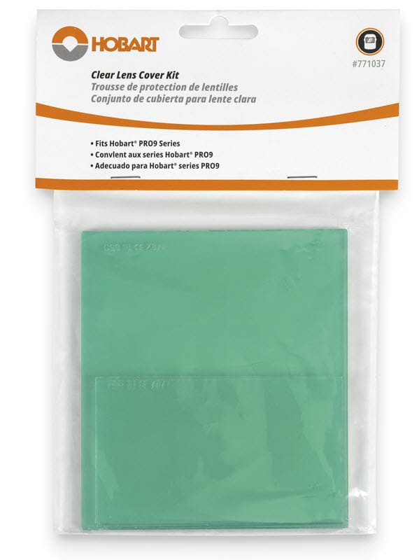 Hobart Welding Helmet Accessories Hobart PRO 9 Clear Protective Lens Kit 771037