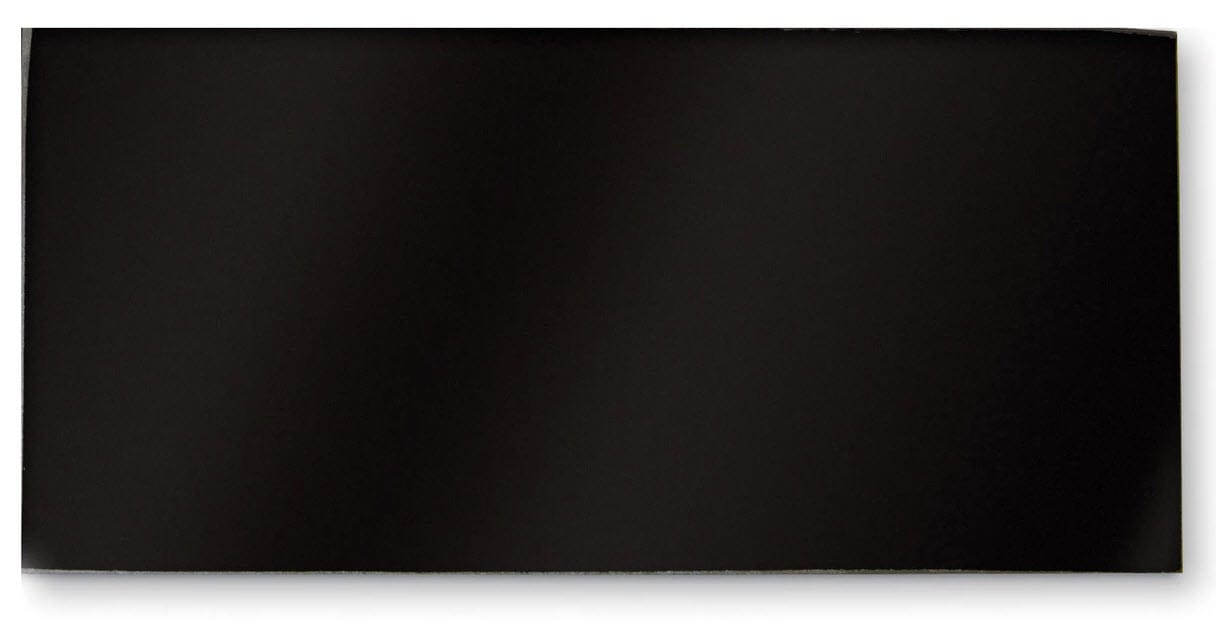Hobart black rectangular panel