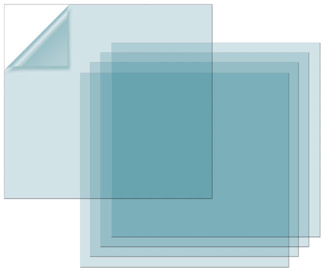 Lincoln Welding Helmet Accessories Lincoln Viking 3350 ADV Inside Cover Lens KP5244-1