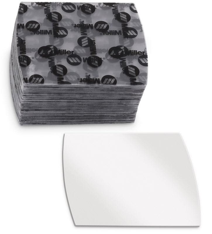 Miller Welding Helmet Accessories Miller Front Lens Cover - 50 Bulk Pack 216326B