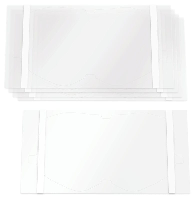 Miller Welding Helmet Accessories Miller T94i Grinding Shield Tear-Away Film 258853