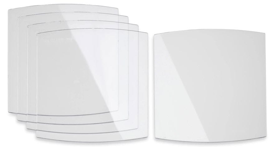 Miller Welding Helmet Replacement Outside Safety Plate 216326