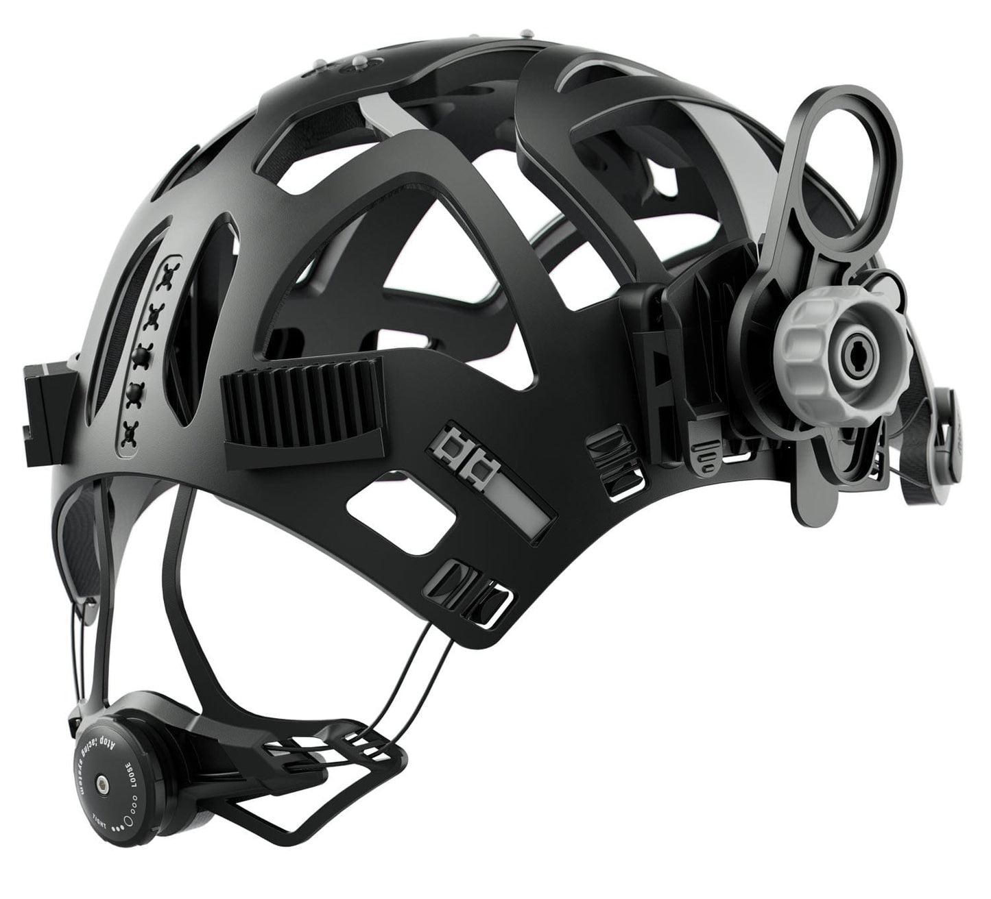 Cyberweld black adjustable welding helmet headgear suspension system