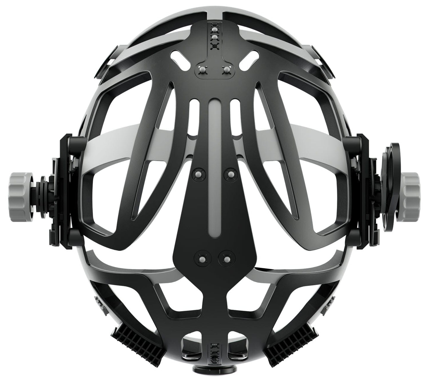 Cyberweld welding helmet headgear suspension system