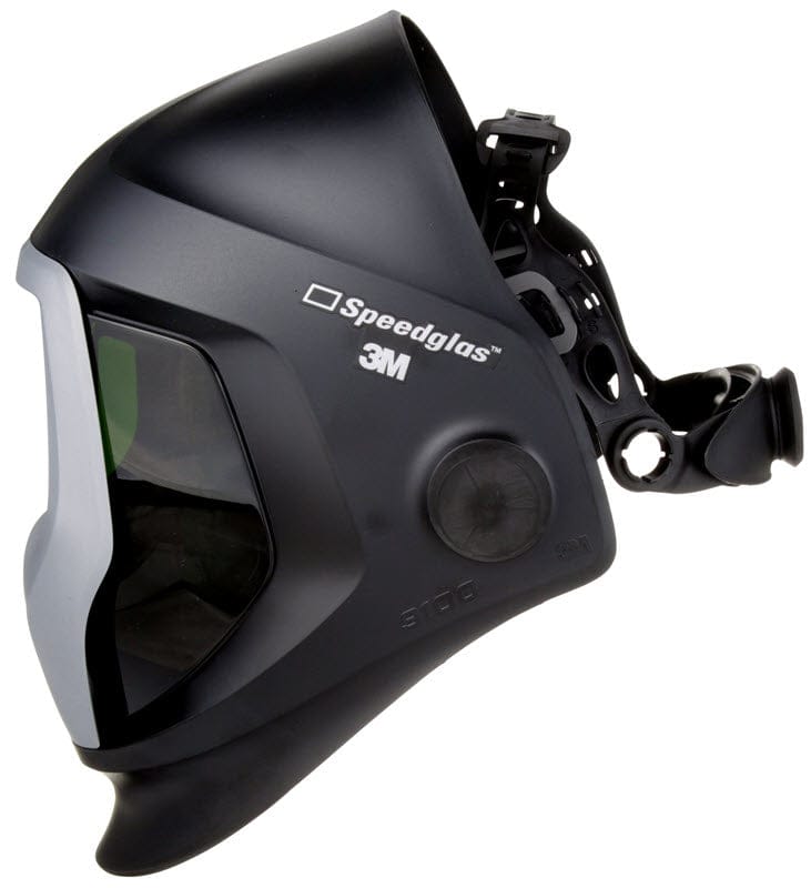 Speedglas Welding Helmet Accessories Speedglas 9100 Welding Helmet Shell w/Side Windows, Headband & Silver Front Panel 06-0300-51SW