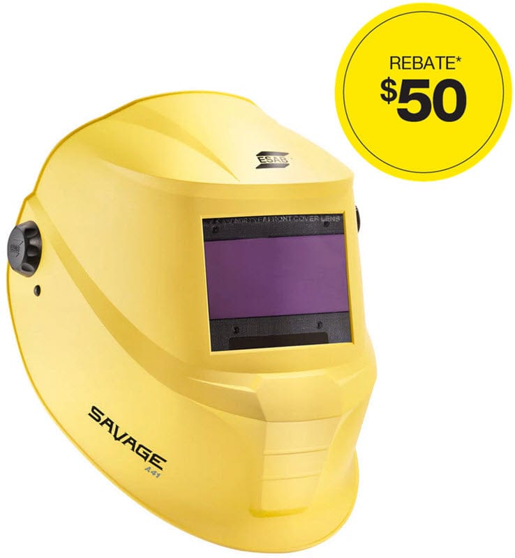 ESAB Welding Helmets ESAB Savage A41 Yellow Welding Helmet 0700504101