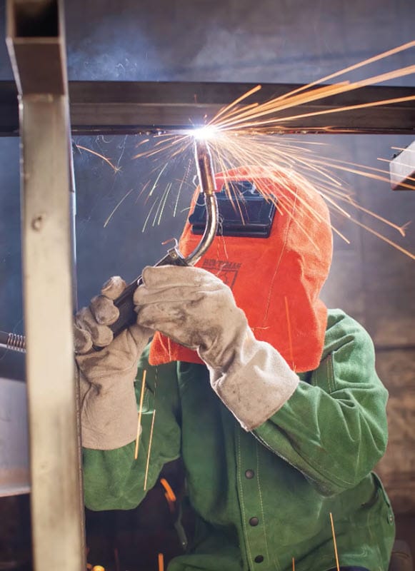 Jackson Safety Welding Helmets Huntsman WH20 860P Leather Welding Helmet 14531