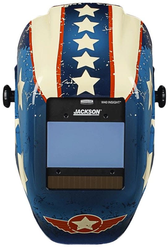Jackson Safety Welding Helmets Jackson Welding Helmet - Stars & Scars Insight Lens 46101