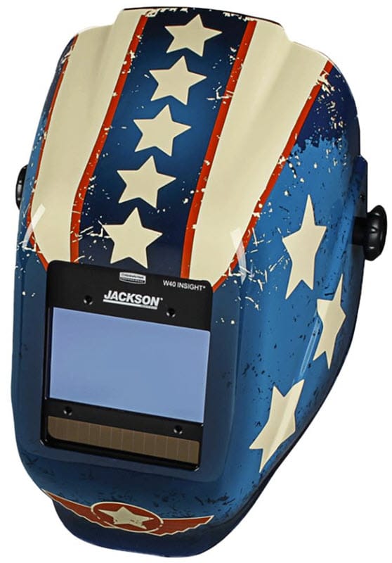 Jackson Safety Welding Helmets Jackson Welding Helmet - Stars & Scars Insight Lens 46101