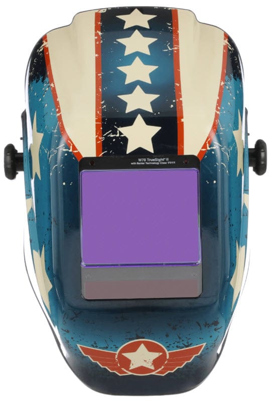 Jackson Safety Welding Helmets Jackson Welding Helmet - Stars & Scars TrueSight II Lens 46118