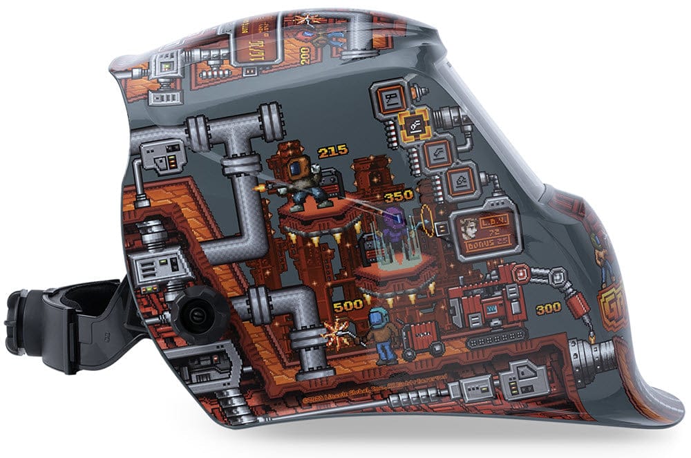 Lincoln Welding Helmets Lincoln Viking 1740 Welding Helmet - Game On K5562-3