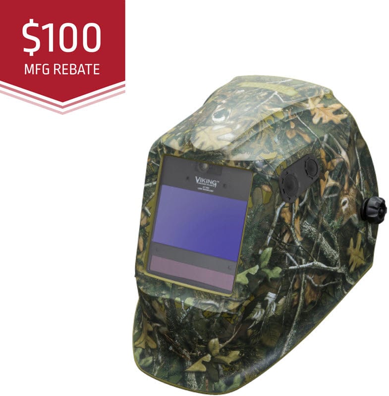 Lincoln Welding Helmets Lincoln Viking 2450 ADV Welding Helmet - White Tail Camo K4411-5