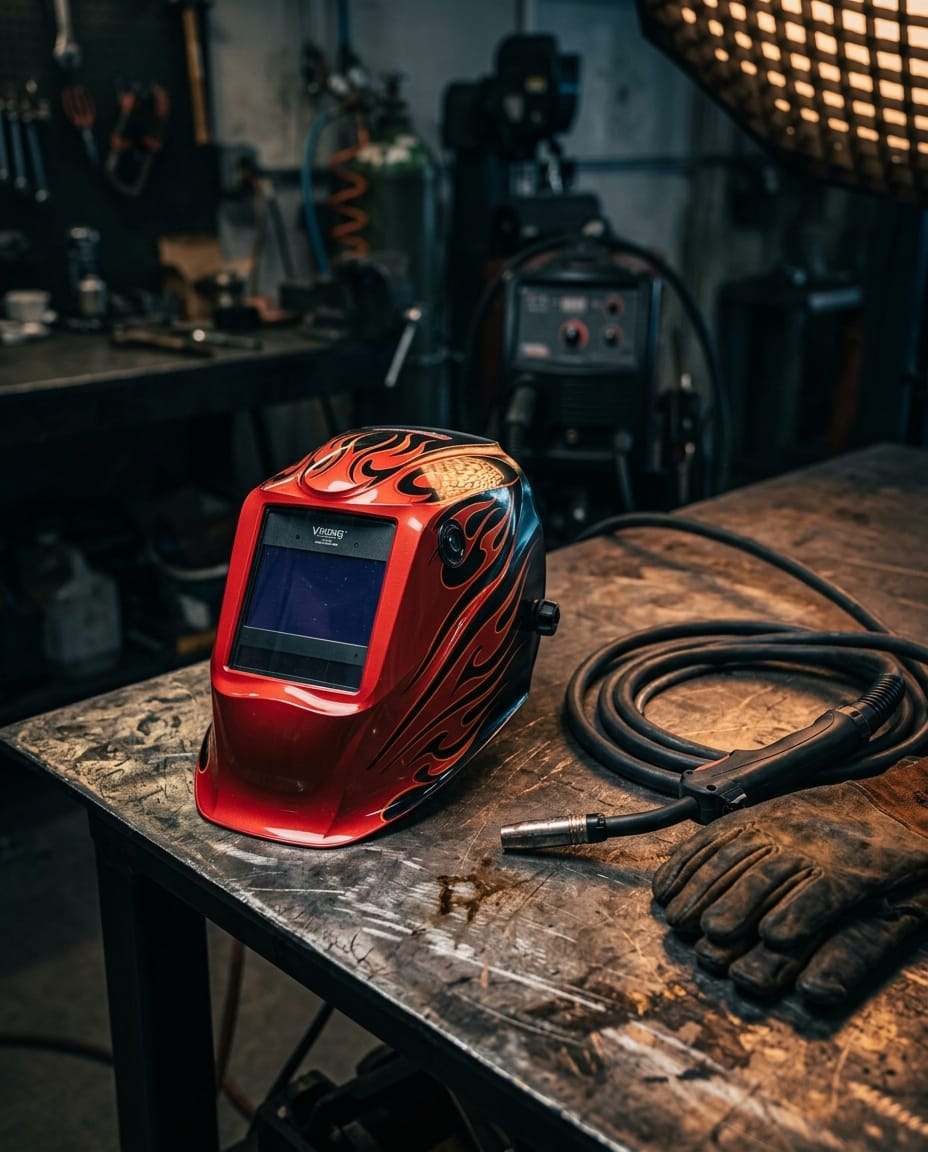 Lincoln Viking 2450 Welding Helmet - Street Rod K3035-4