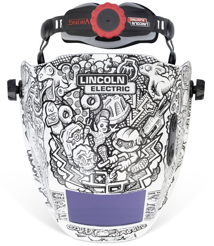 Lincoln Welding Helmets Lincoln Viking 3350 ADV Welding Helmet - Graffiti K5760-5