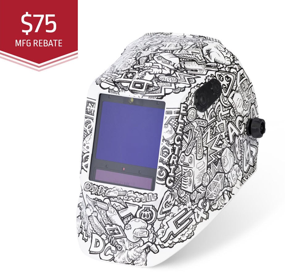 Lincoln Welding Helmets Lincoln Viking 3350 ADV Welding Helmet - Graffiti K5760-5