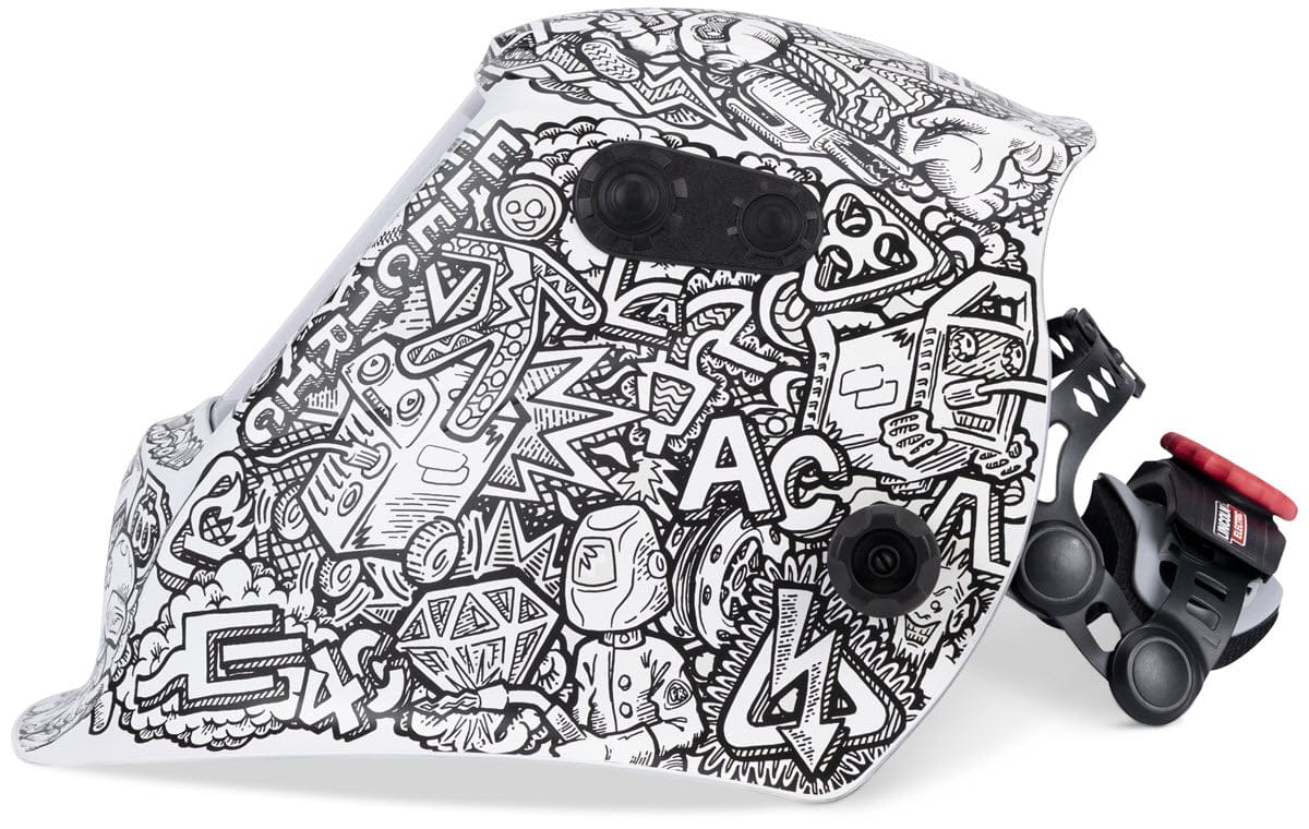Lincoln Welding Helmets Lincoln Viking 3350 ADV Welding Helmet - Graffiti K5760-5