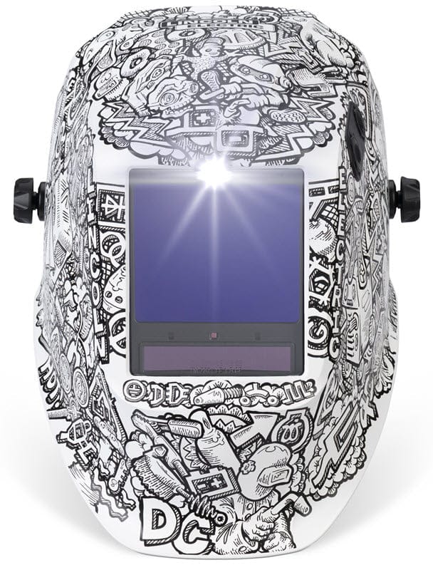 Lincoln Welding Helmets Lincoln Viking 3350 ADV Welding Helmet - Graffiti K5760-5