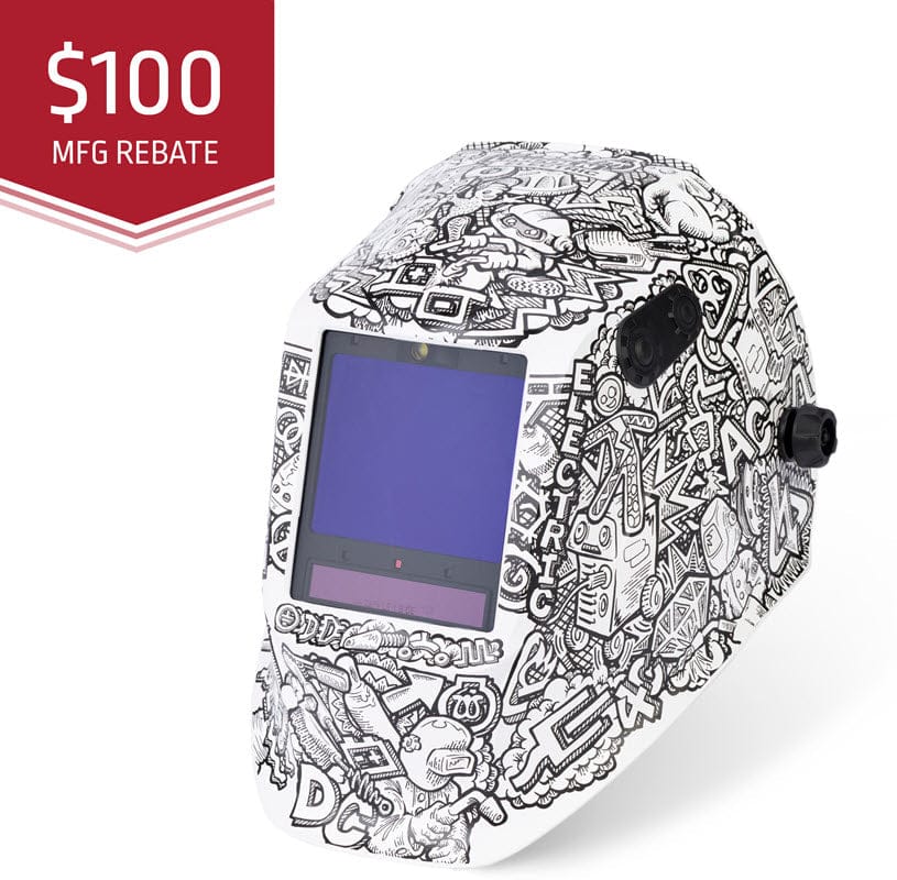 Lincoln Welding Helmets Lincoln Viking 3350 ADV Welding Helmet - Graffiti K5760-5
