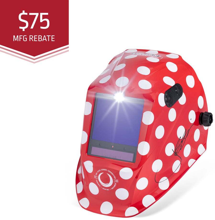 Lincoln Welding Helmets Lincoln Viking 3350 ADV Welding Helmet - Jessi the Welder K5758-5