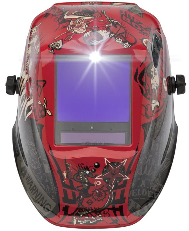 electric skull motorcycle helmet Lincoln Electric Viking 3350 ADV Mojo Welding Helmet K3101-5
