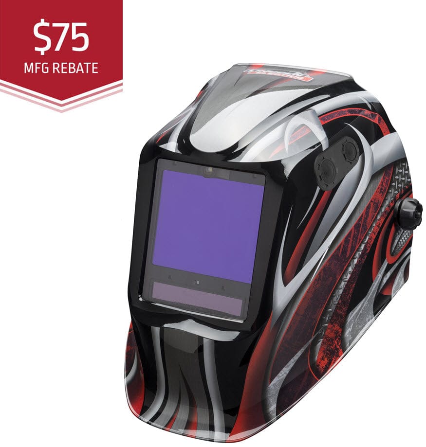 Lincoln Welding Helmets Lincoln Viking 3350 ADV Welding Helmet - Twisted Metal K3248-5