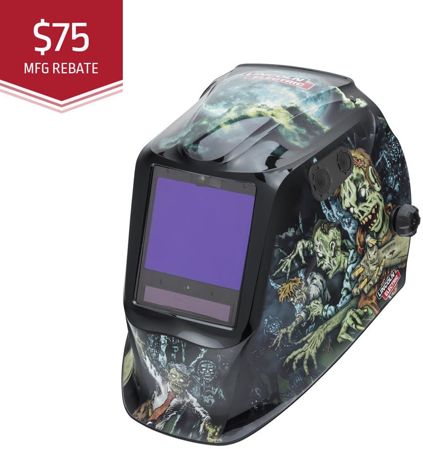 Lincoln Welding Helmets Lincoln Viking 3350 ADV Welding Helmet - Zombie K4158-5