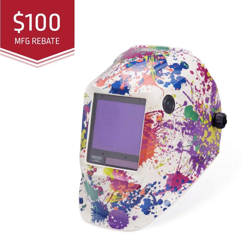 Lincoln Welding Helmets Lincoln Viking 3350 Welding Helmet - Creative Spark K5134-4