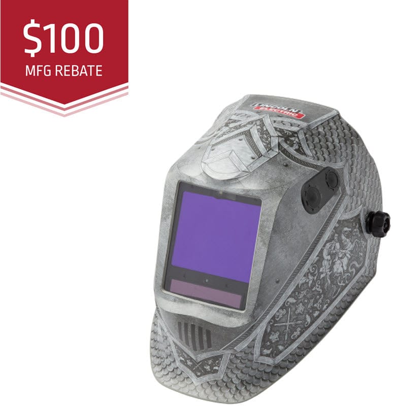 Lincoln Welding Helmets Lincoln Viking 3350 Welding Helmet - Medieval K4671-4