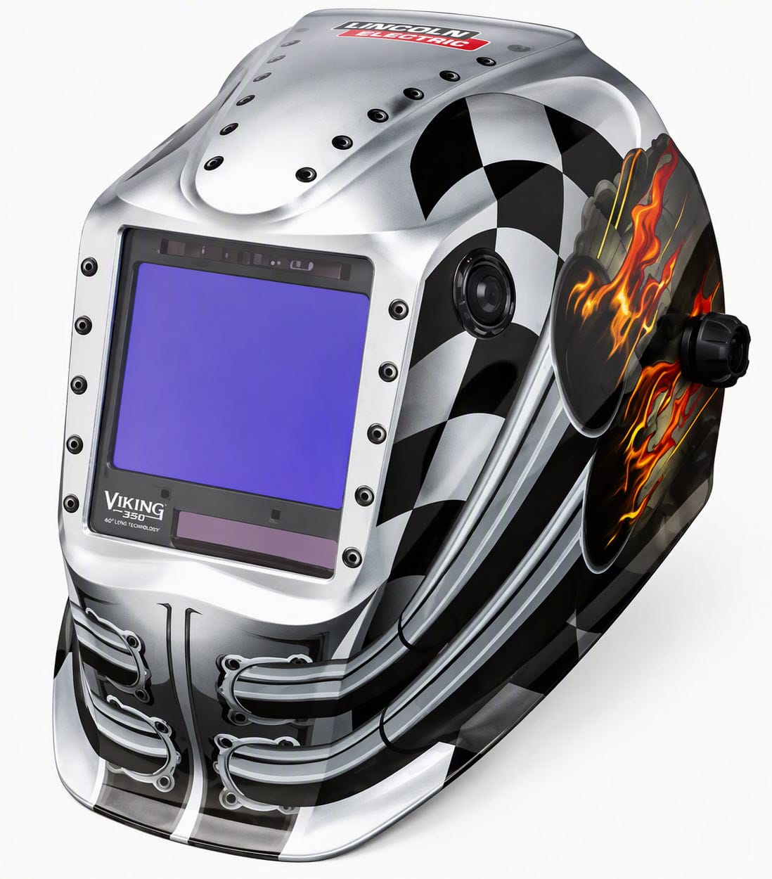 Lincoln Viking 3350 Welding Helmet - Motorhead K3100-4