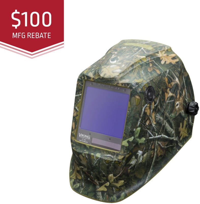 Lincoln Viking 3350 Welding Helmet - White Tail Camo K4412-4