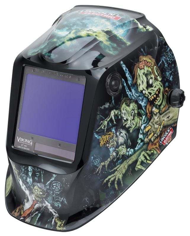 Lincoln Welding Helmets Lincoln Viking 3350 Welding Helmet - Zombie K4158-4