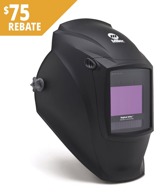 Miller Welding Helmets Miller Black Digital Elite ClearLight 4x Welding Helmet 296765