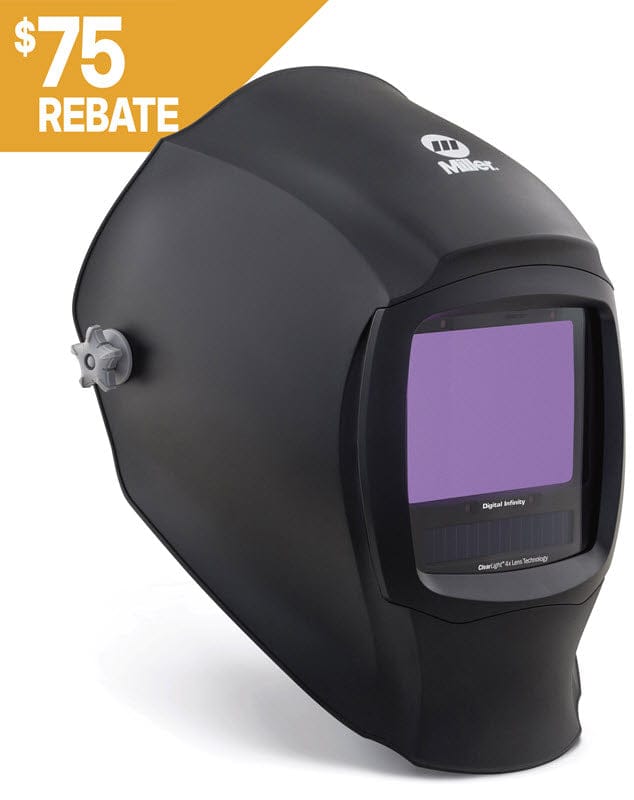 Miller Welding Helmets Miller Black Digital Infinity ClearLight 4x Welding Helmet 296786
