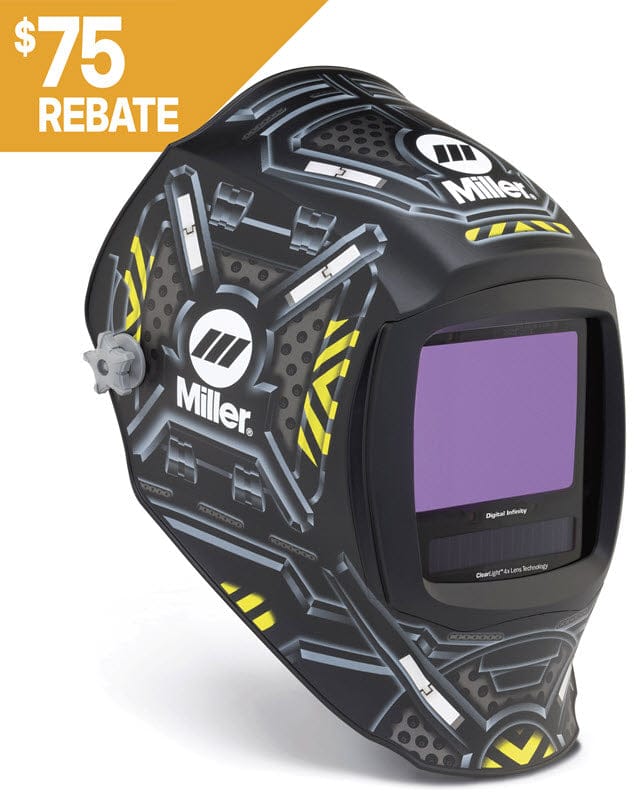 Miller Welding Helmets Miller Black Ops Digital Infinity ClearLight 4x Welding Helmet 296779