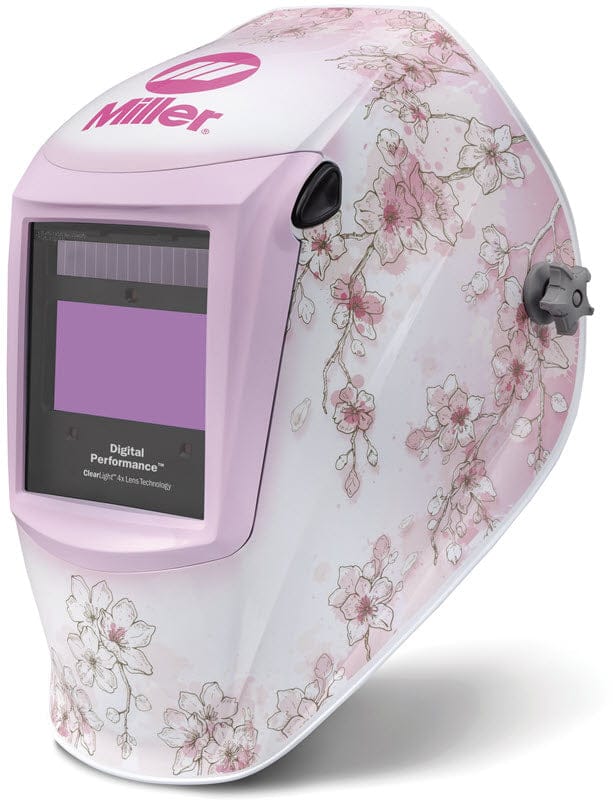 Miller Welding Helmets Miller Burn & Blossom Digital Performance ClearLight 4x Welding Helmet 296756