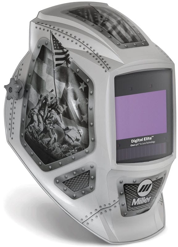 Miller Welding Helmets Miller Forged in Freedom Digital Elite ClearLight 4x Welding Helmet 299617