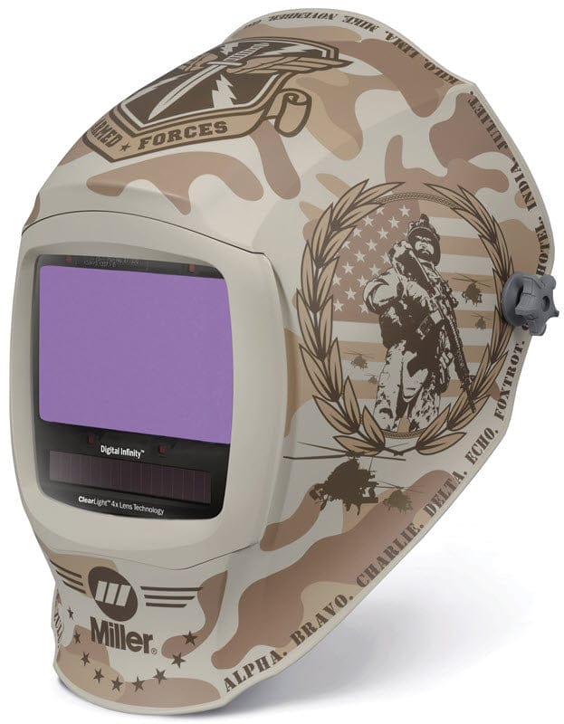 Miller Honor Digital Infinity ClearLight 4x Welding Helmet 296785 Miller Honor Digital Infinity ClearLight 4x Welding Helmet 296785