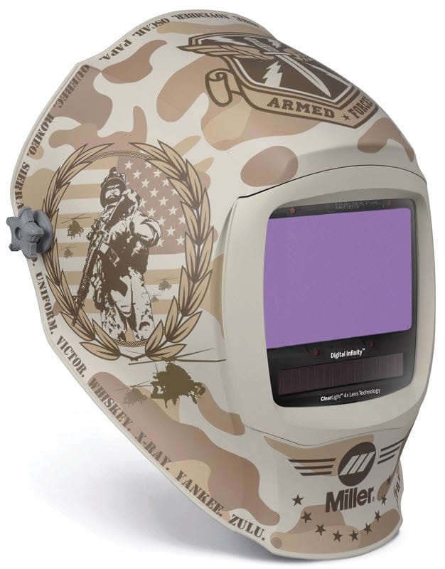 Miller Welding Helmets Miller Honor Digital Infinity ClearLight 4x Welding Helmet 296785