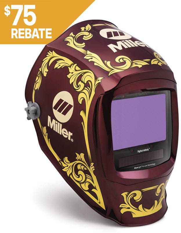 Miller Welding Helmets Miller Imperial Digital Infinity ClearLight 4x Welding Helmet 296784