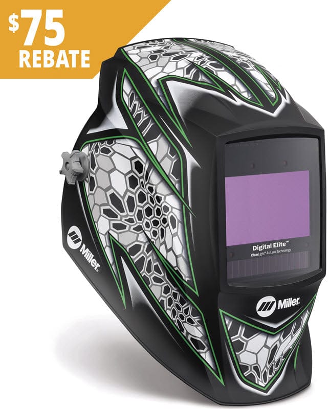 Miller Welding Helmets Miller Raptor Digital Elite ClearLight 4x Welding Helmet 296773
