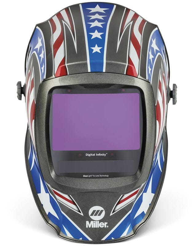 Miller Welding Helmets Miller Stars & Stripes Digital Infinity ClearLight 4x Welding Helmet 296780