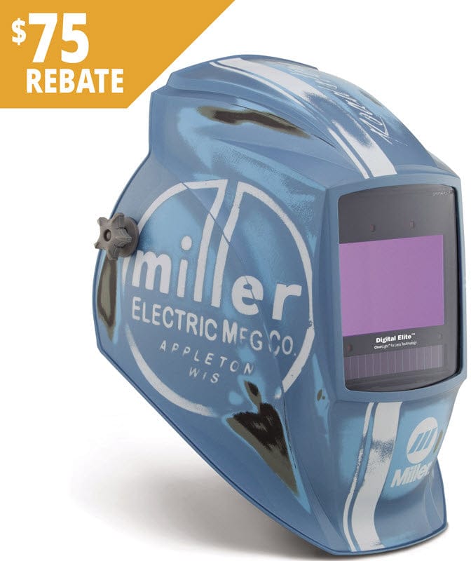 Miller Welding Helmets Miller Vintage Roadster Digital Elite ClearLight 4x Welding Helmet 296768