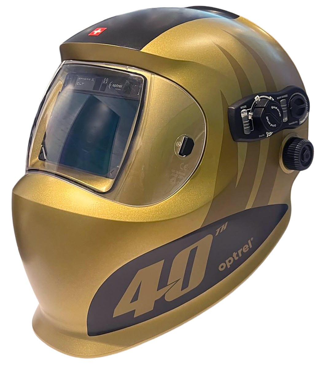 Optrel 40th Anniversary Sphere X CLT Welding Helmet 1006.980-40th