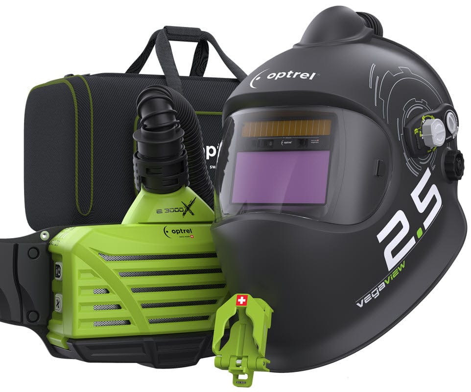 Optrel Welding Helmets Optrel e3000x PAPR w/Vegaview 2.5 Welding Helmet 4580.051