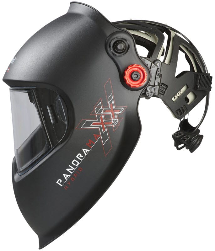 arc motorcycle helmet Optrel Panoramaxx Hybrid Laser Welding/Arc Welding Helmet 1010.301
